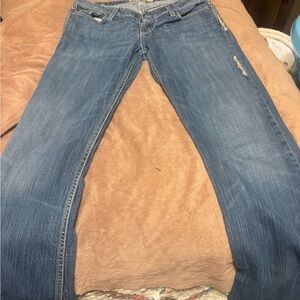 BKE Flare Jeans in Classic Blue